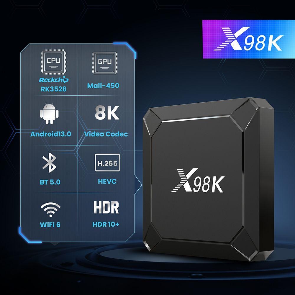 X98K Smart TV Box Android 13.0 - Radxa Rock 5B 16Gb recensie en prijs