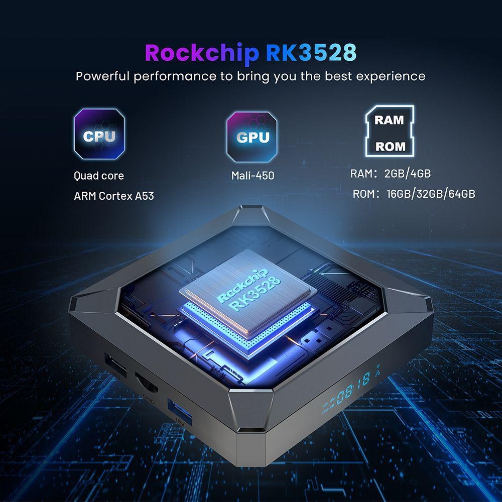 X98K Smart TV Box Android 13.0 - Radxa Rock 5B 16Gb recensie en prijs